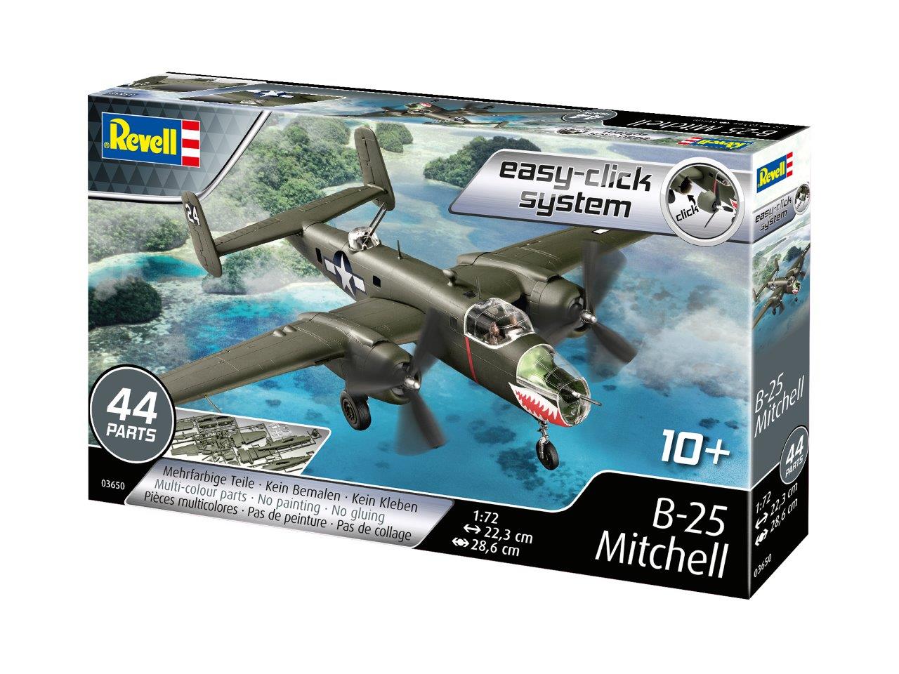 Revell 3650 North-American B-25 Mitchell 1:72 Model Kit