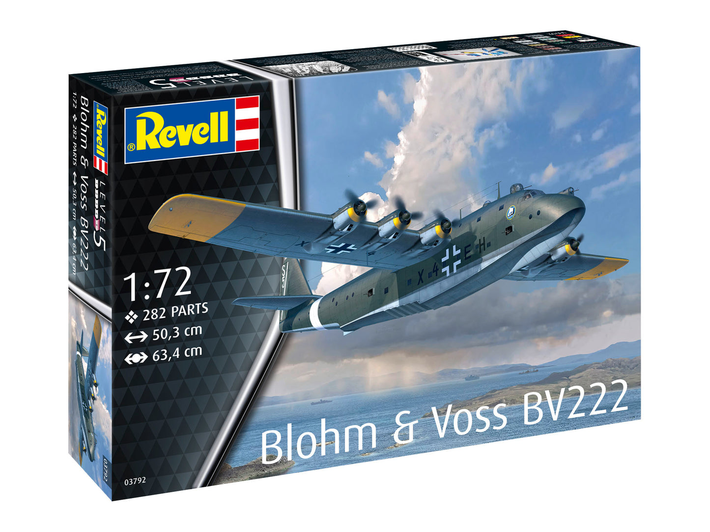 Revell 3792 Blohm-und-Voss Bv-222 flying boat 1:72 Model Kit