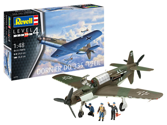 Revell 3795 Dornier Do-335 "Pfeil" 1:48 Model Kit