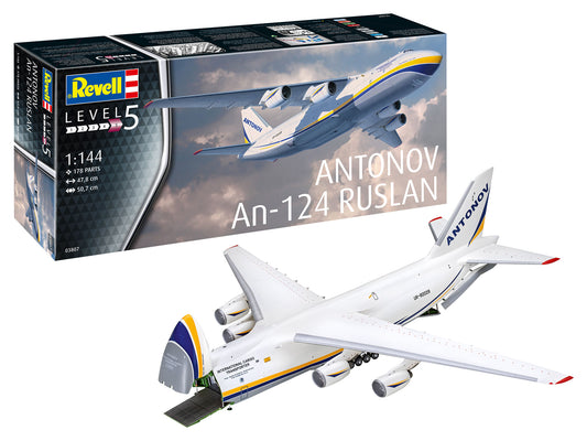 Revell 3807 Antonov An-124 Ruslan 1:144 Model Kit