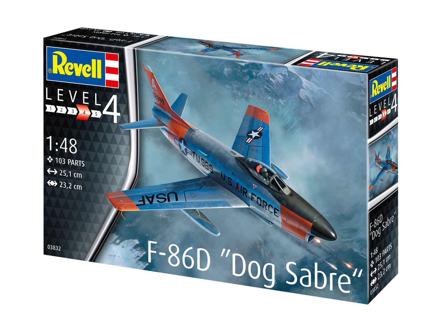 Revell 3832 North-American F-86D 'Sabre Dog' 1:48 Model Kit