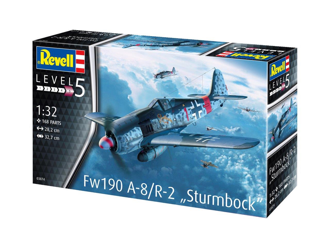 Revell 3874 Focke-Wulf Fw-190A-8 /R2 Sturmbock 1:32 Model Kit