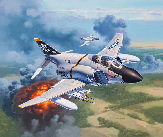 Revell 3941 McDonnell F-4J Phantom US-Navy 1:72 Model Kit