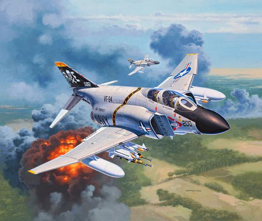 Revell 3941 McDonnell F-4J Phantom US-Navy 1:72 Model Kit