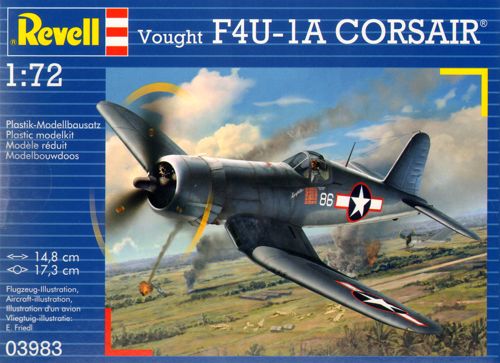 Revell 3983 Vought F4U-1A Corsair 1:72 Model Kit