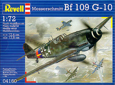 Revell 4160 Messerschmitt Bf-109G-10 1:72 Model Kit
