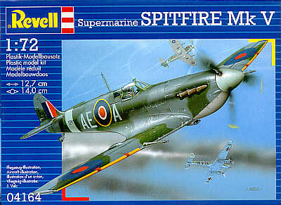 Revell 4164 Supermarine Spitfire Mk.V 1:72 Model Kit