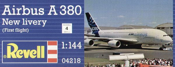 Revell 4218 Airbus A380 New Livery 'First Flight' 1:144 Model Kit