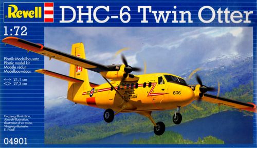 Revell 4901 de_Havilland_Canada DHC-6 Twin Otter 1:72 Model Kit