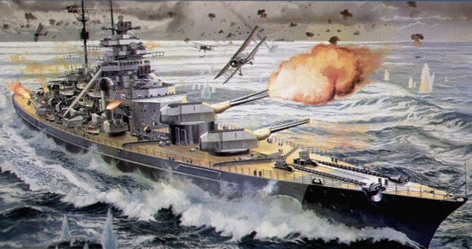 Revell 50400 Bismark/Bismarck German battleship 1:350 Model Kit