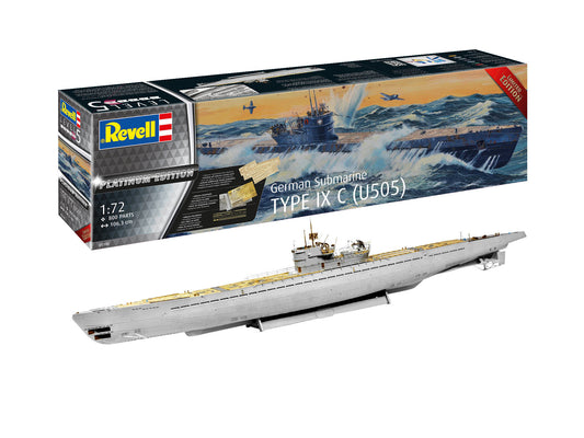 Revell 5180 German Submarine Type IXC/40 Platinum Edition 1:72 Model Kit