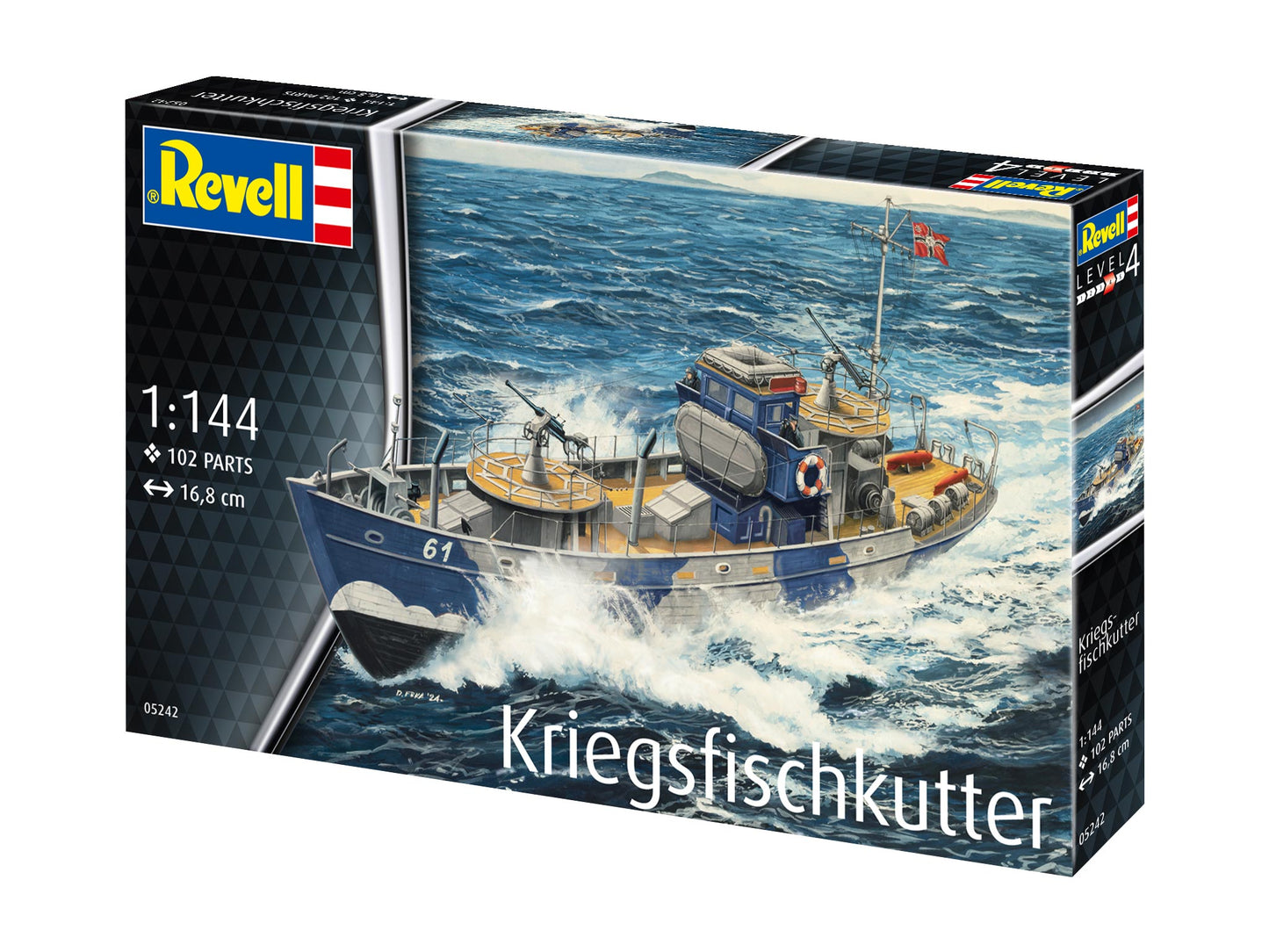 Revell 5242 KFK Kriegsfischkutter 1:144 Model Kit