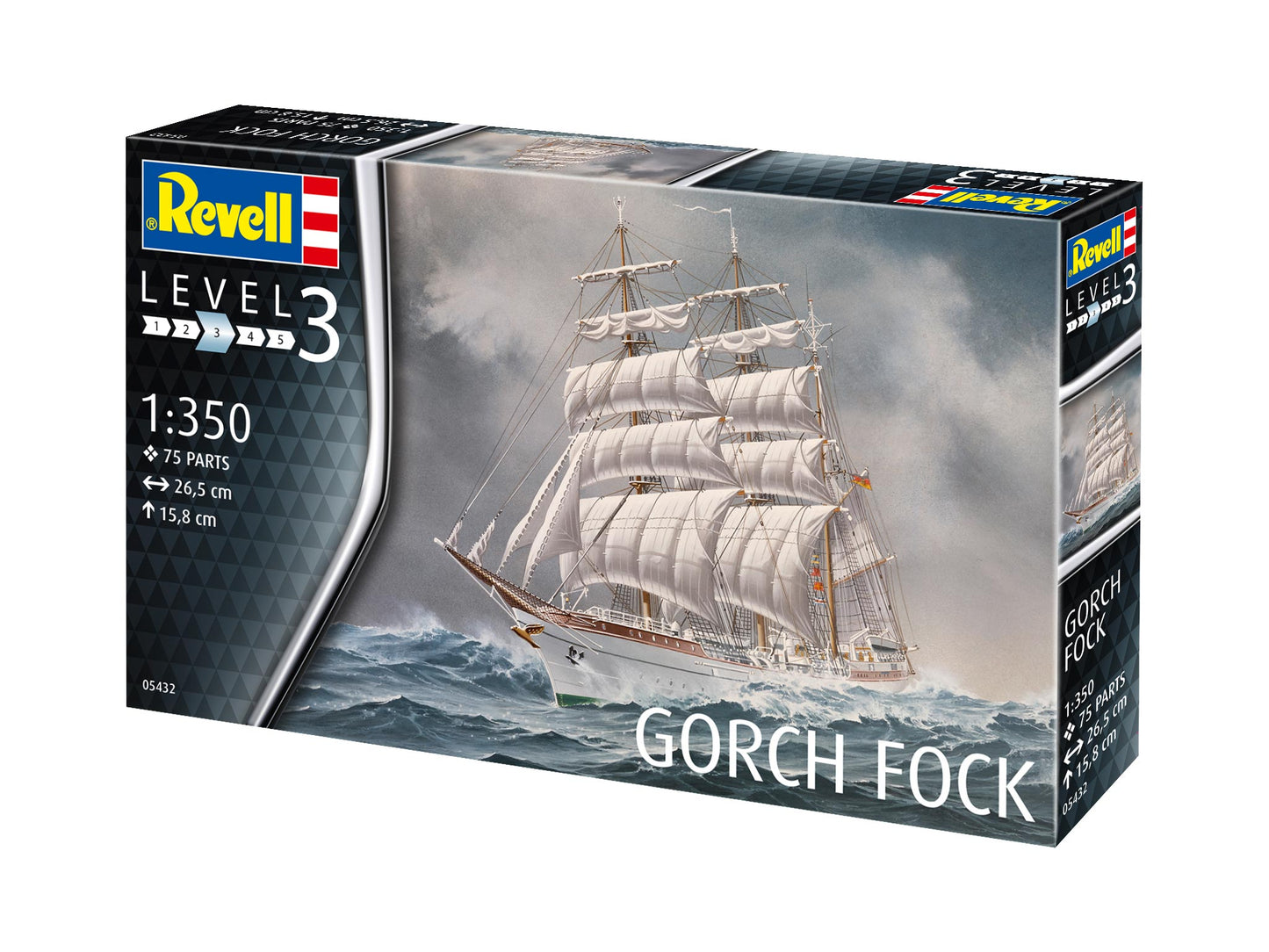 Revell 54320 Gorch Fock 1:350 Model Kit