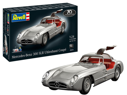 Revell 5633 Gift Set Mercedes-Benz 300 SLR 70th Anniversary 1:24 Model Kit
