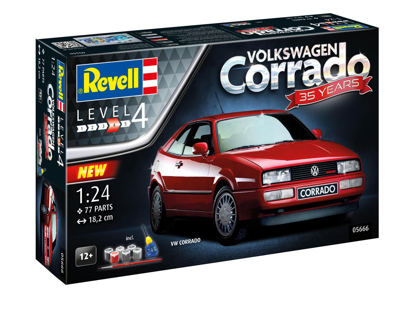 Revell 5666 Gift Set 35 Years "VW Corrado" 1:24 Model Kit