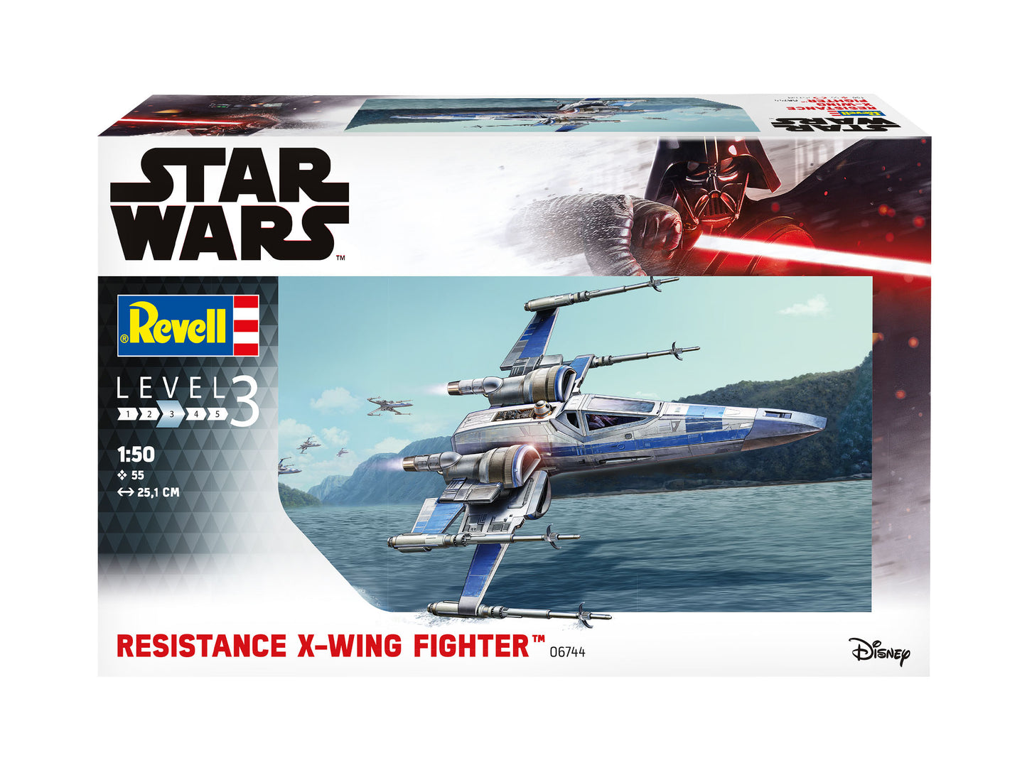Revell 6744 Resistance X-Wing Fighter 1:50 Model Kit
