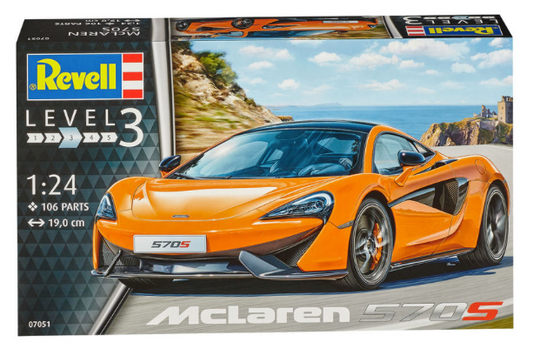 Revell 7051 McLaren 570S 1:24 Model Kit