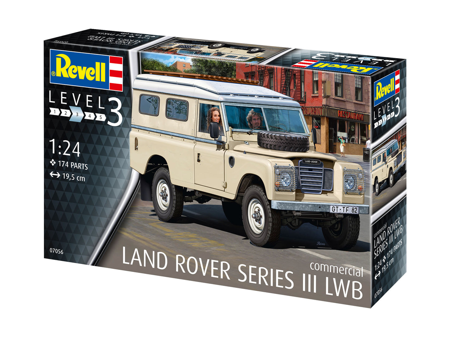 Revell 7056 Land Rover Series III LWB 1:24 Model Kit