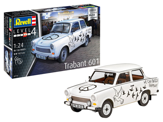 Revell 7713 Trabant 601S Builders Choice 1:24 Model Kit