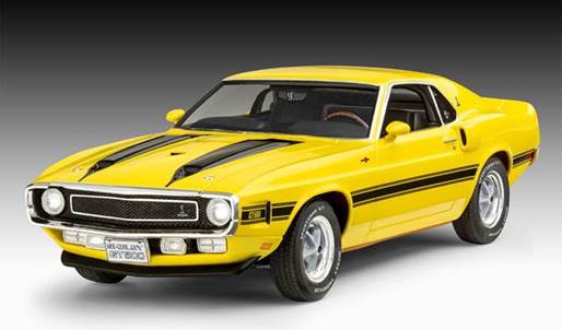 Revell 7729 1970 Shelby Mustang GT500 1:25 Model Kit