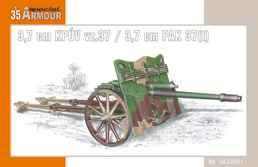 Special Armour SA35001 1:35 Kanon 3,7 cm KPUV vz.37