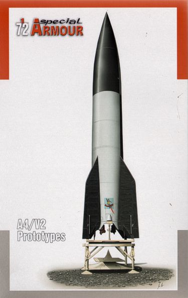 Special Armour SA72014 1:72 A4/V-2 Rocket