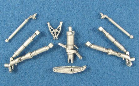 Scale Aircraft Conversions SAC48054 1:48 F-8E/J Crusader Metal Gear