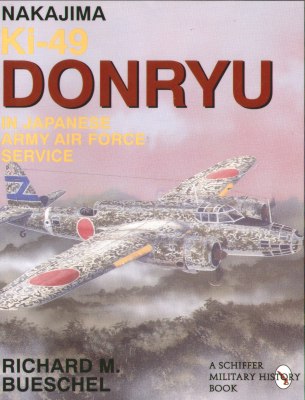 Schiffer SB0344-9 Nakajima Ki-49 Donryu 'Helen' in Japanese Army service
