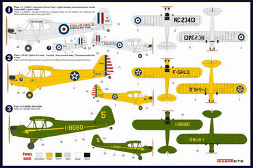 Sabre Kits SBK4002 1:48 Piper J-3 Cub International (Ex-Smer)