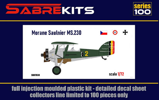Sabre Kits SBK7030 1:72 Morane-Saulnier MS.230