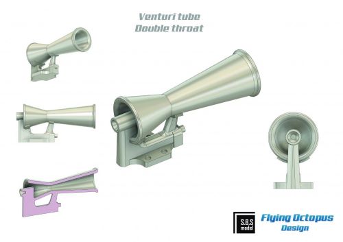 SBS Model SBS48082 1:48 Venturi tube