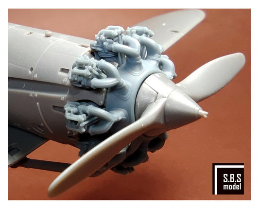 SBS Model SBS48091 1:48 Bristol Bulldog engine upgrade set