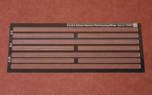 SBS Model SBS72057 1:72 Generic flat rigging/bracing wires