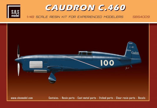 SBS Model SBSK4009 1:48 Caudron C.460
