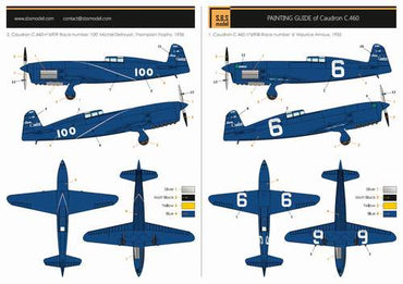 SBS Model SBSK7023 1:72 Caudron C.460