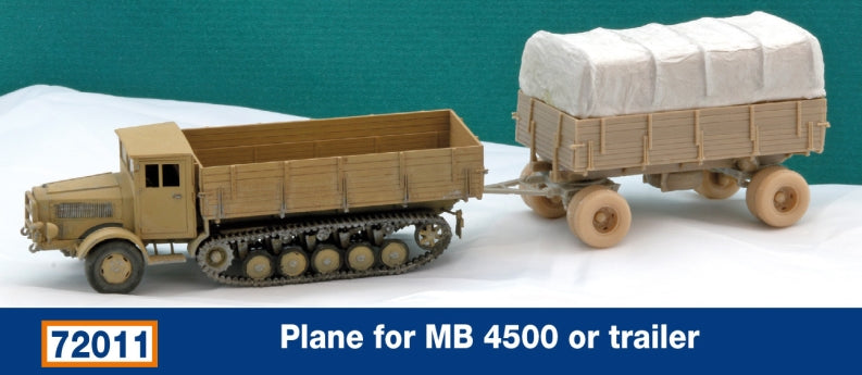 Schatton Modellbau SCH72011 1:72 Cover for Mercedes MB L-4500 or trailer