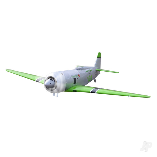 Seagull Reno YAK 11 Reno Racer (Perestroika) 1.8m (71in) 35cc with Electric Retracts - Green / Chrome 302NPG