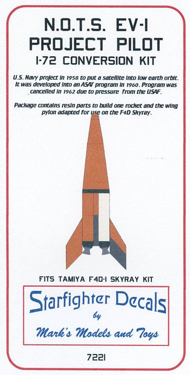 Starfighter Decals SFDR7221 1:72 NOTSNIK Launch Vehicle