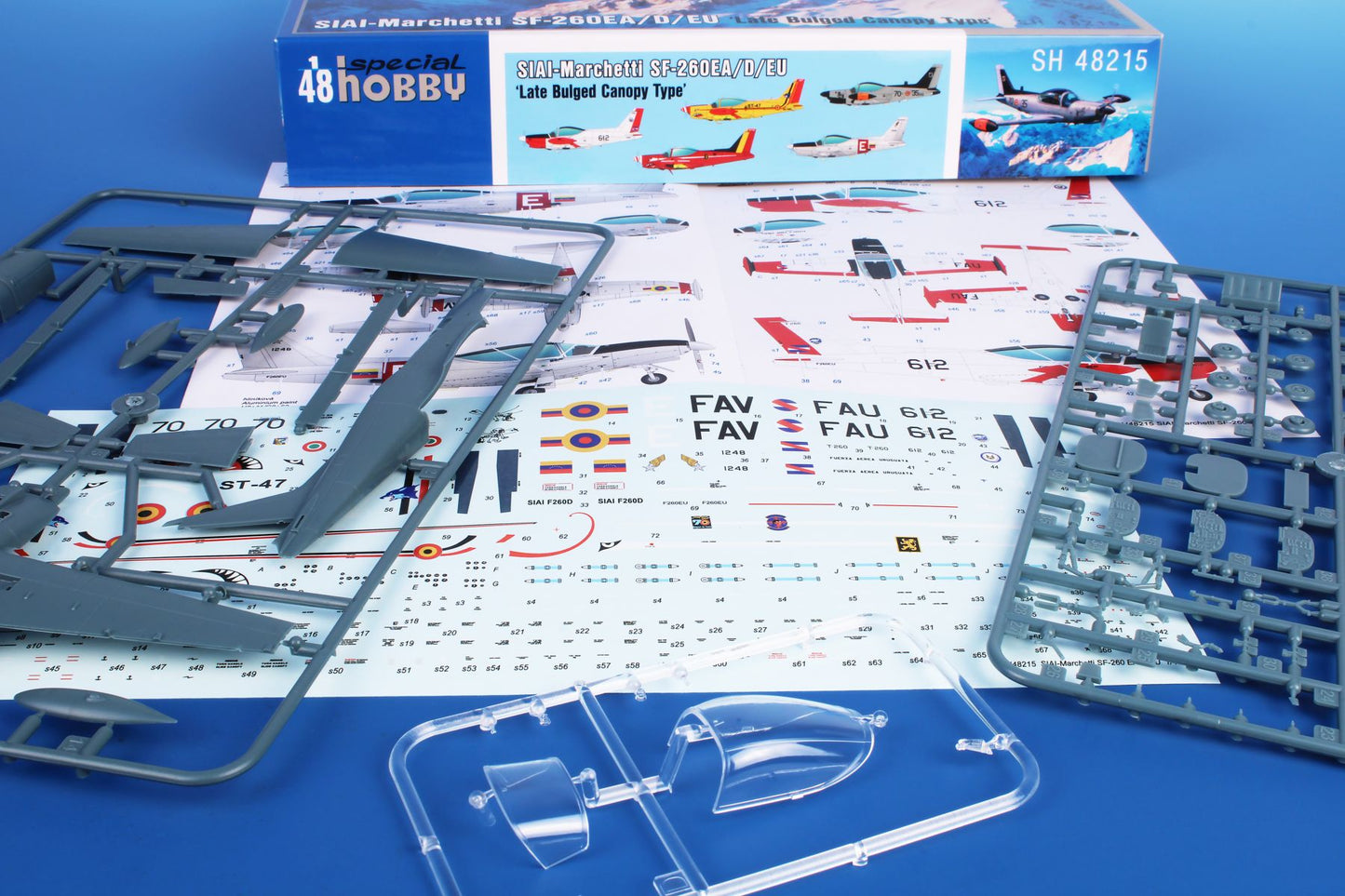 Special Hobby SH48215 1:48 SIAI SF-260 Late Bulged Canopy