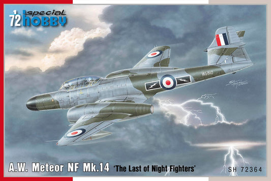Special Hobby SH72364 1:72 Gloster Meteor NF Mk.14 Night