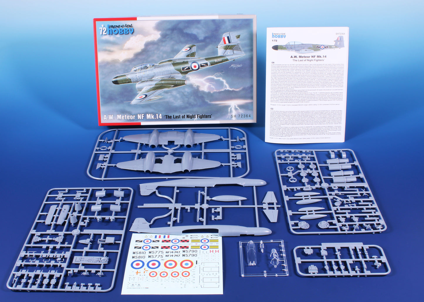 Special Hobby SH72364 1:72 Gloster Meteor NF Mk.14 Night