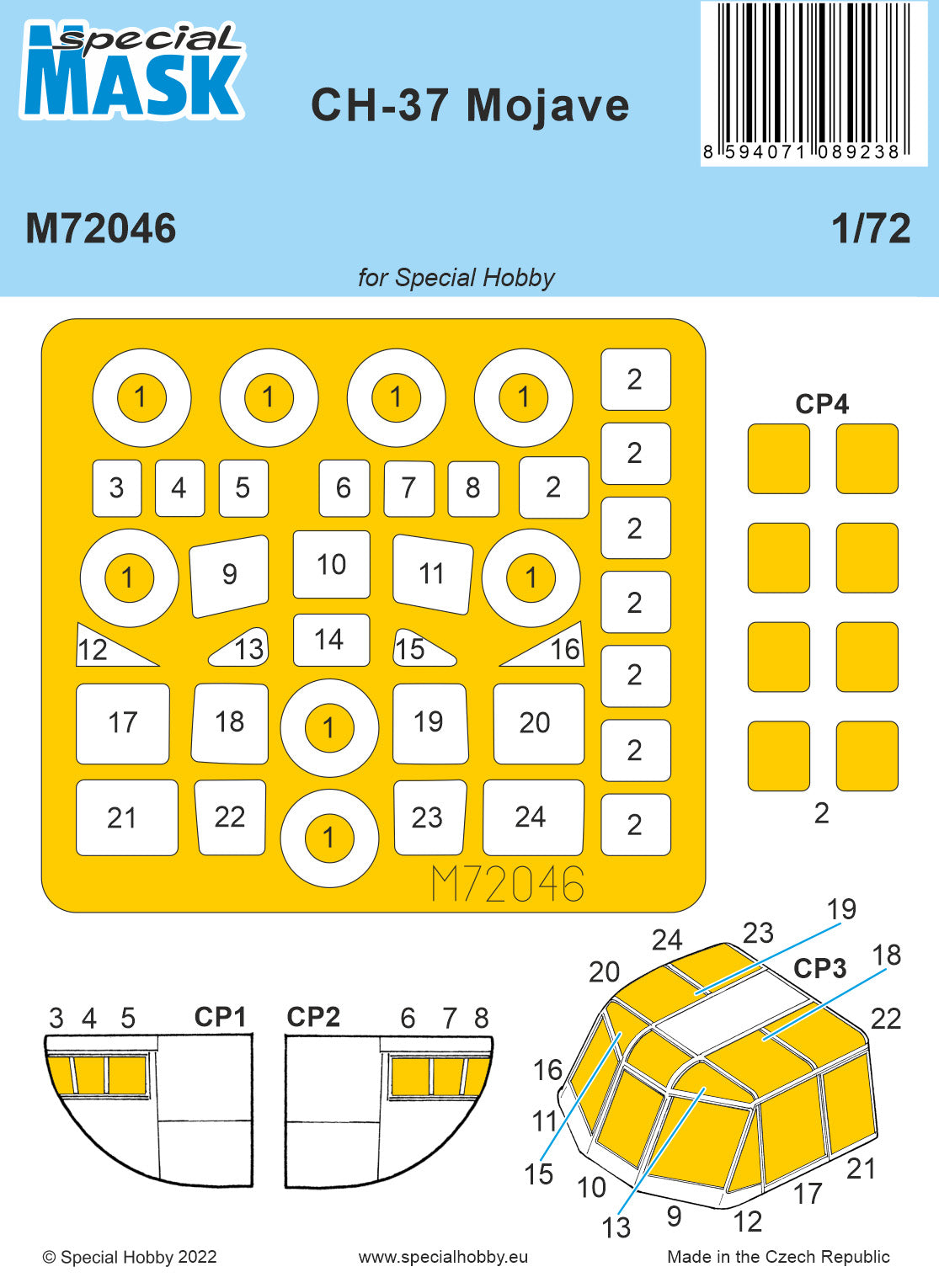 Special Hobby SHM72046 1:72 Sikorsky CH-37C Deuce