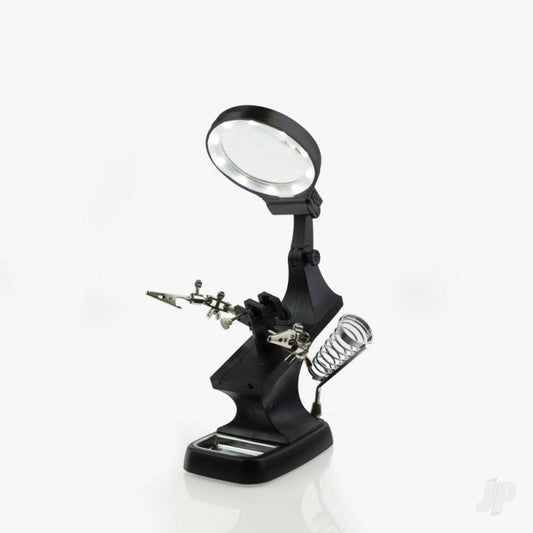 Modelcraft Helping Hands & LED Magnifier Workstation SHSPCL2400