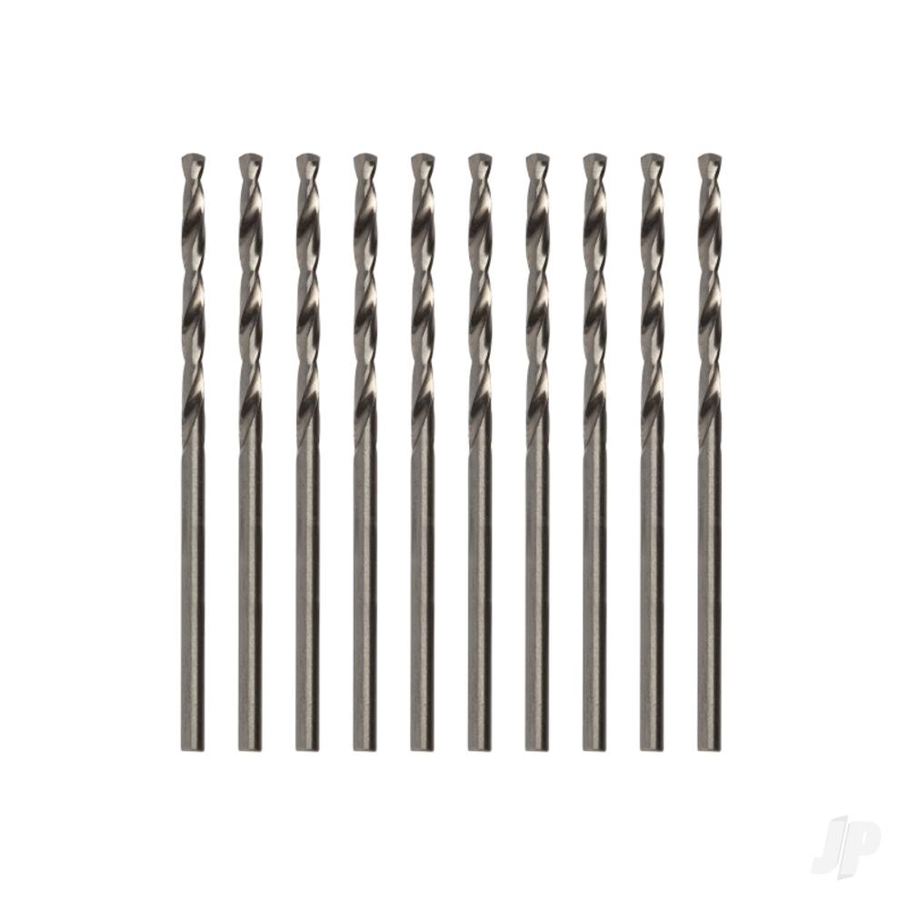 Modelcraft HSS Drill Bits 1.0mm (10) SHSPDR1910-10