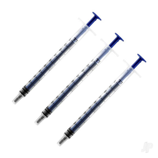 Modelcraft 3x1ml Syringes (Pol1001/3) SHSPOL1001-3