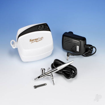 Spraycraft SP30Kc Airbrush & Compressor Kit (Top Feed) SHSSP30KC