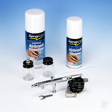 Spraycraft SP50K Multi Purpose Airbrush Kit (Dual Action) SHSSP50K