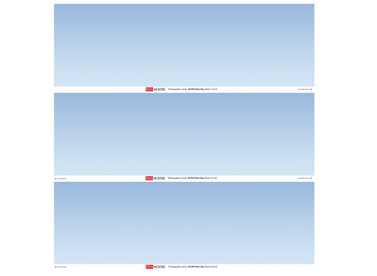 PECO SKP-02 Plain Sky Photographic Backscene