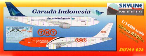 Skyline SKY14402B 1:144 Airbus A300B4 Garuda & TNT