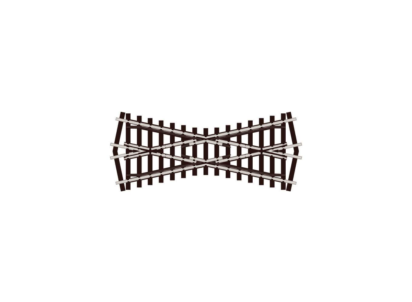 PECO SL-193 Crossing, Short HO/OO Gauge